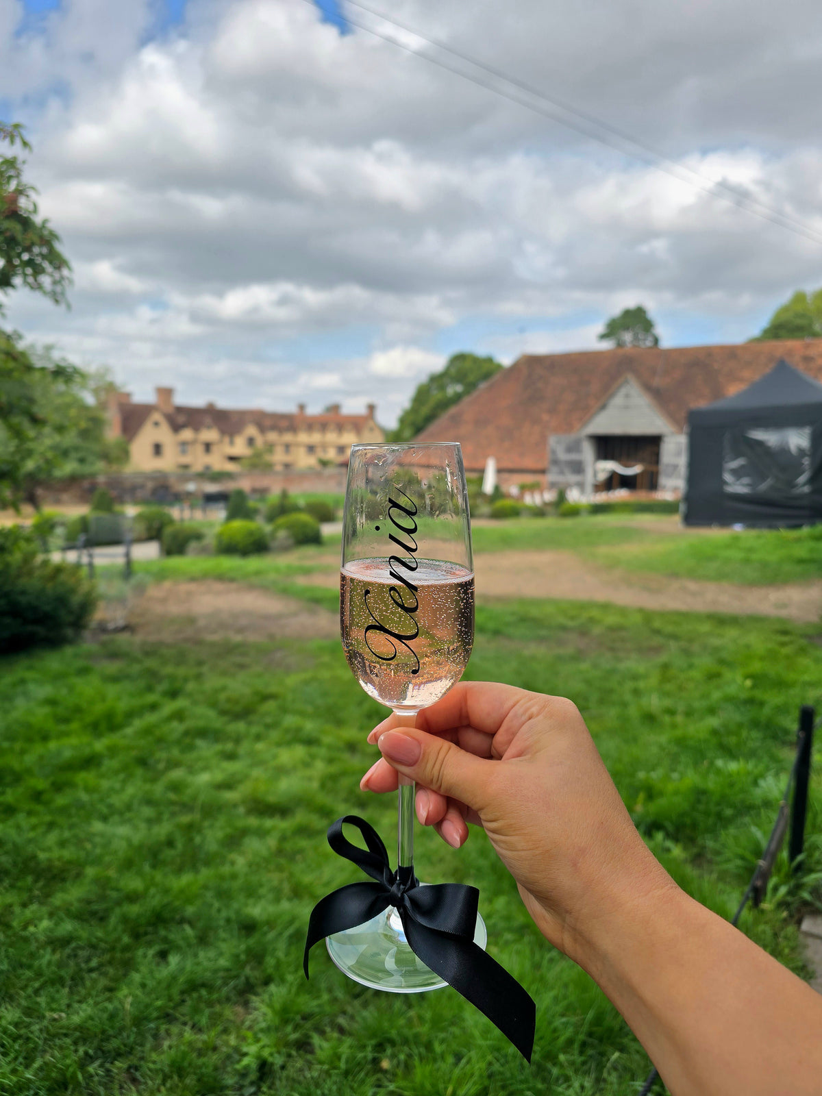 Personalised Champagne Flute