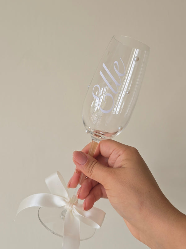 Personalised Champagne Flute