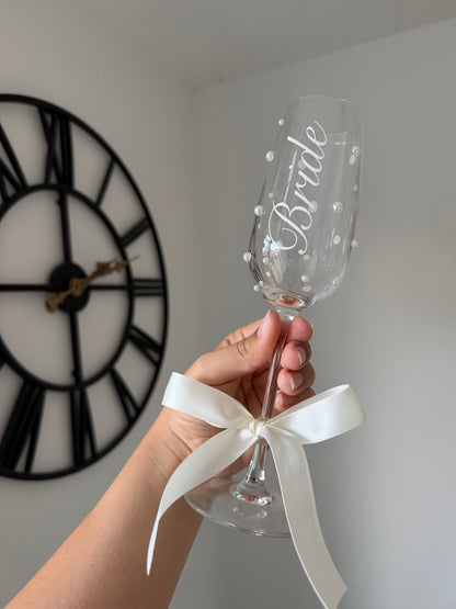 Bride & Groom Keepsake Flute Set