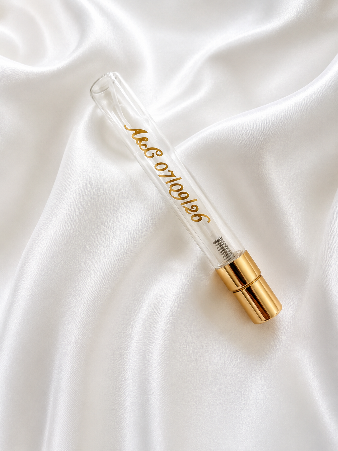 Personalised refillable perfume bottle