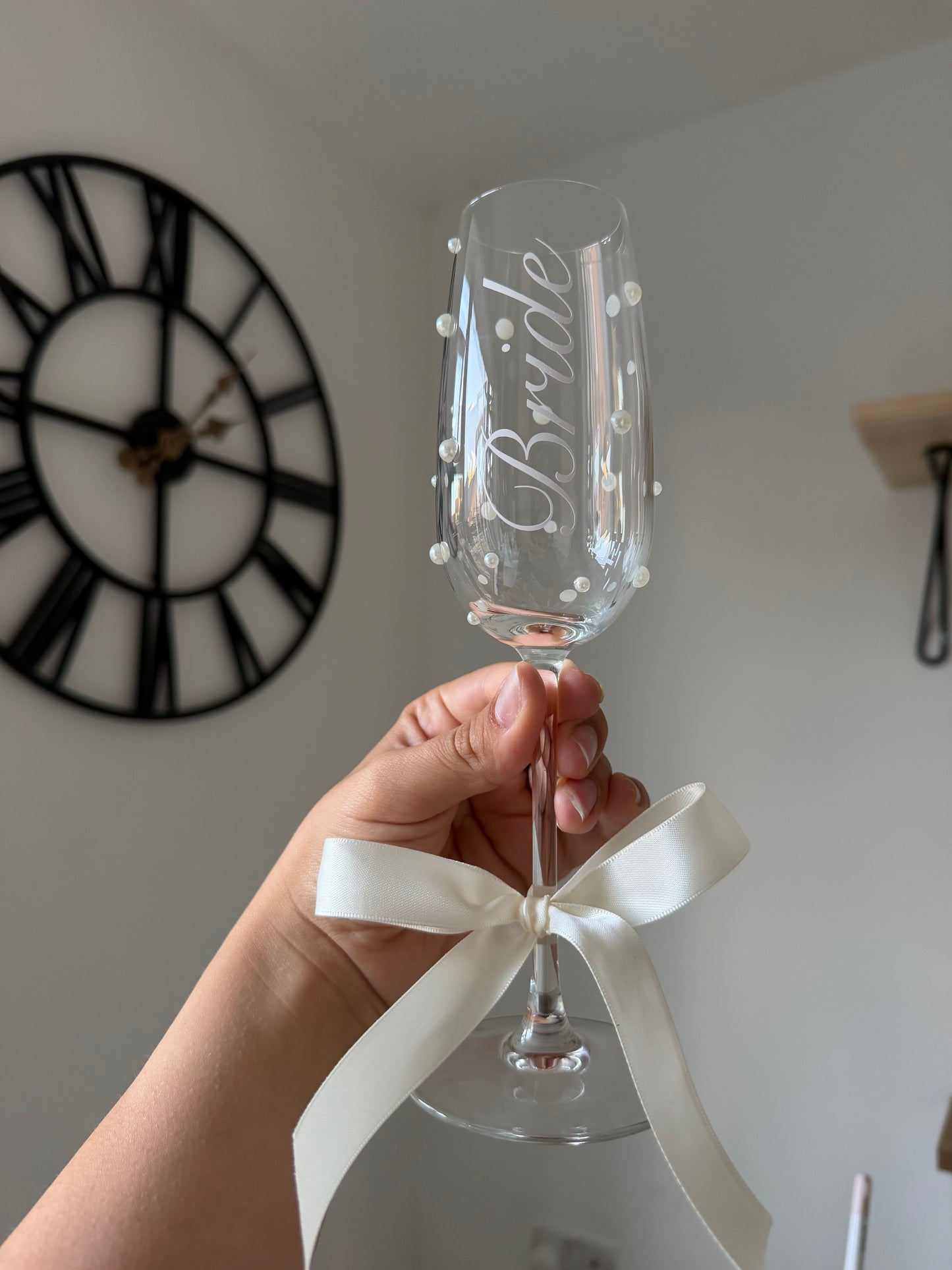 Personlised Champagne Flute