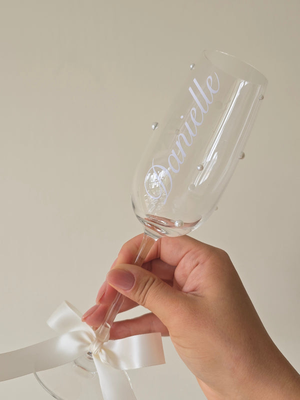 Personalised Champagne Flute