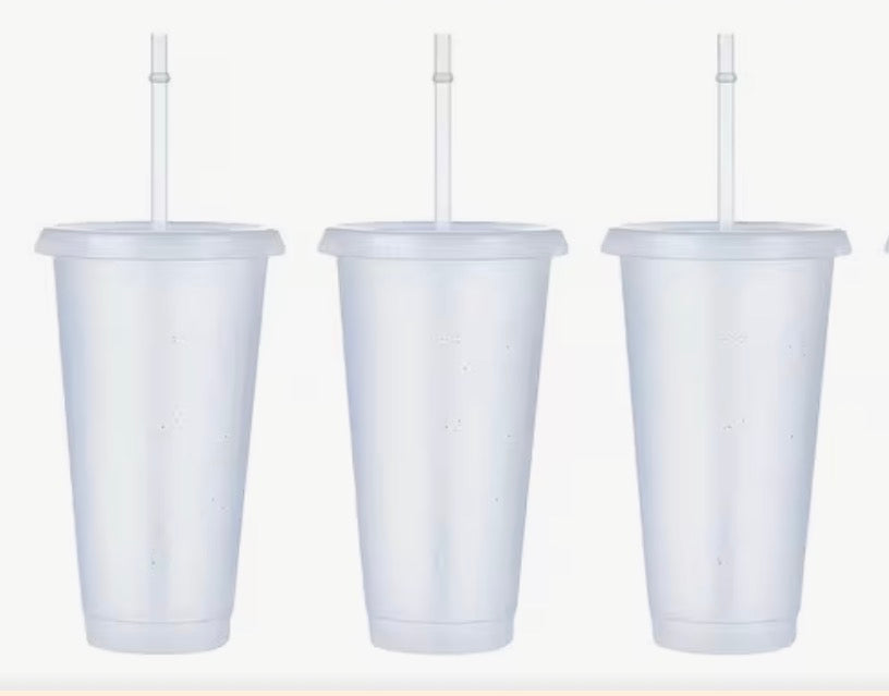 Personalised Tumbler with Straw