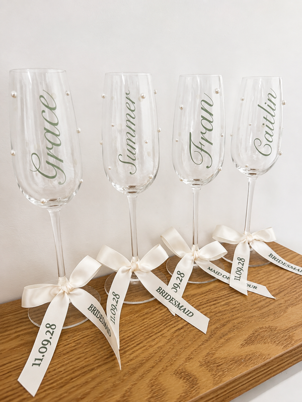 Personalised Champagne Flute