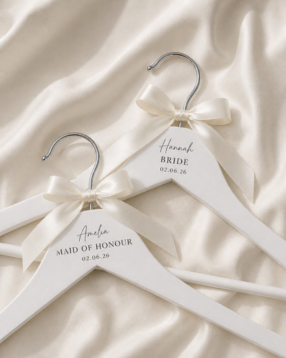Personalised Bridal Hangers