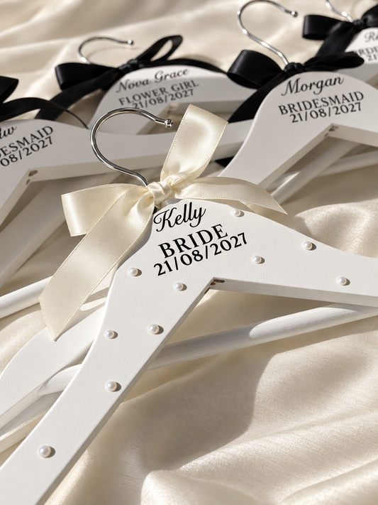 Personalised Wedding Hangers