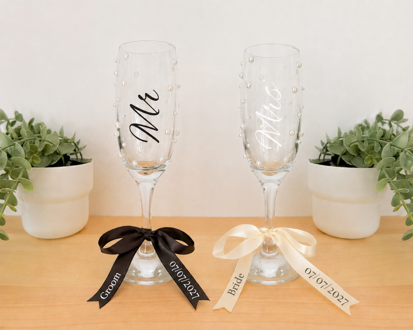 Personlised Champagne Flute