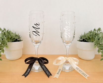 Personlised Champagne Flute
