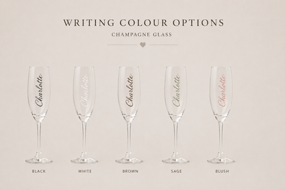 Personlised Champagne Flute