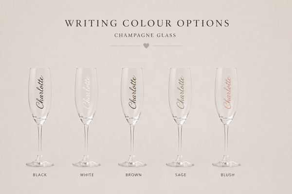 Personlised Champagne Flute