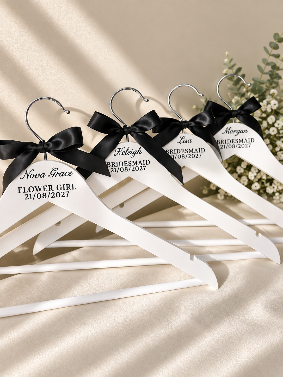 Personalised Wedding Hangers